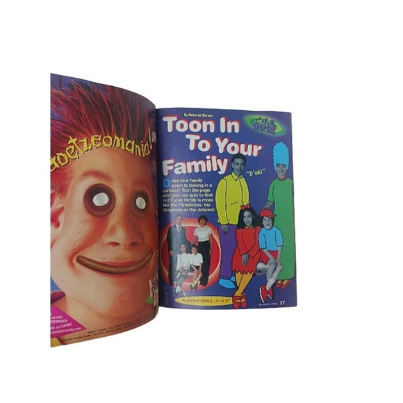 Disney Adventures The Magazine for Kids March 1998 Edition Coolest Cartoon Kids - Picture 9 of 11